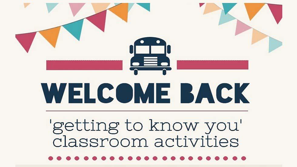 infographic Classroom Activities for New-to-you Students