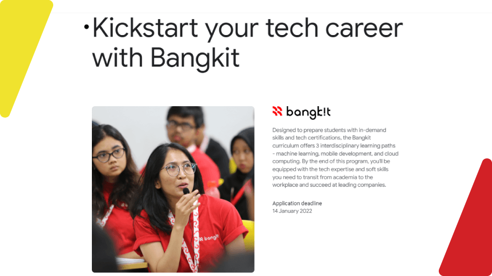 Google Partners with Indonesian Academy Bangkit to Boost Tech Talent