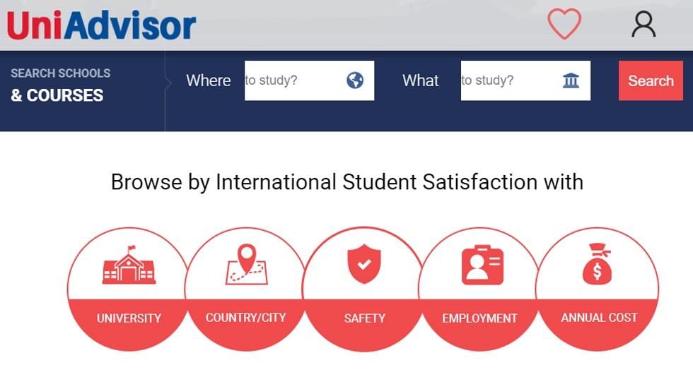 UniAdvisor: A One-stop Platform to Search, Compare Courses, Universities and Study Destinations Worldwide
