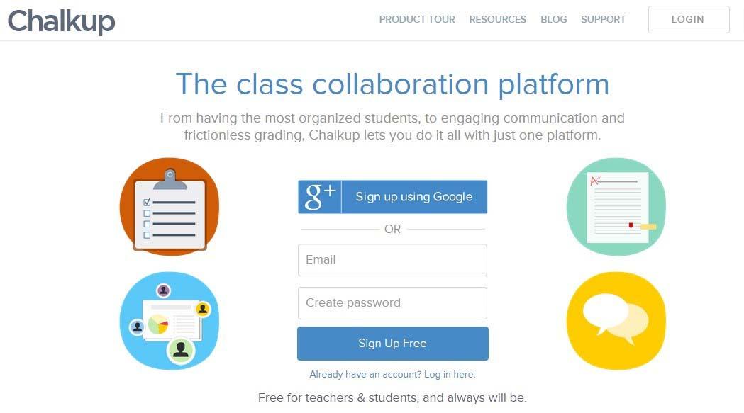 Classroom Resources Management and Collaboration in a Single Platform