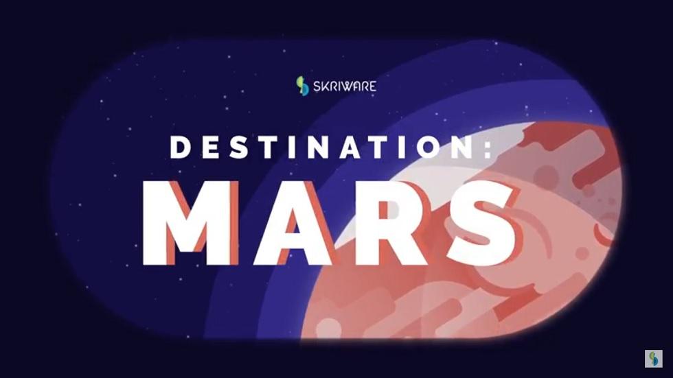 destination Mars Takes Children on the Adventure of a Lifetime