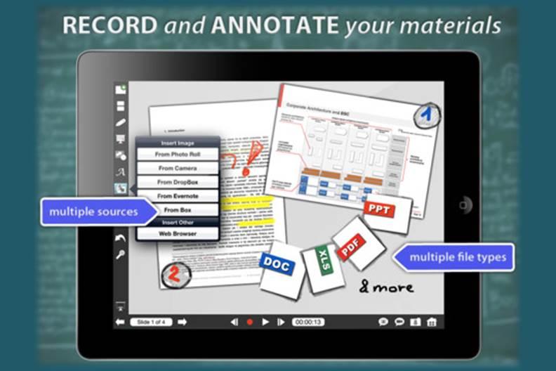 Explain Everything - Great App for Teachers to Annotate Animate Narrate Import and Export Lessons