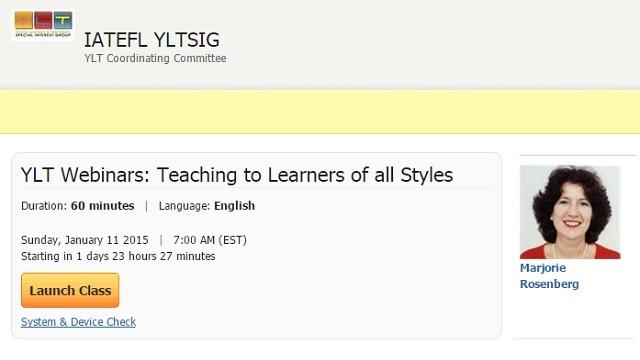 Identifying Learners of All Styles Webinar by Marjorie Rosenberg