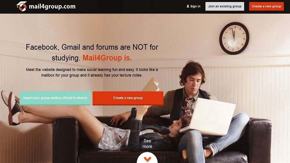 Mail4groupcom Social Learning Made Fun and Easy by This Startup from Europe