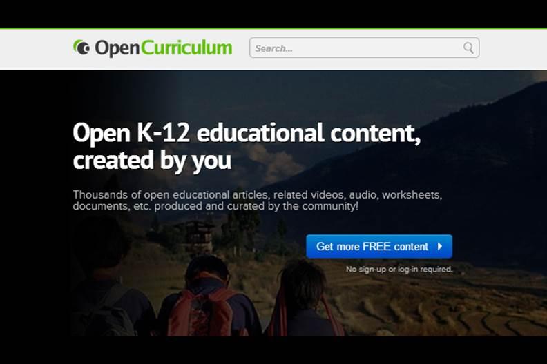 open curriculum