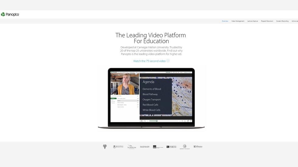 the One Stop Solution to Video Enabled Teaching Panopto