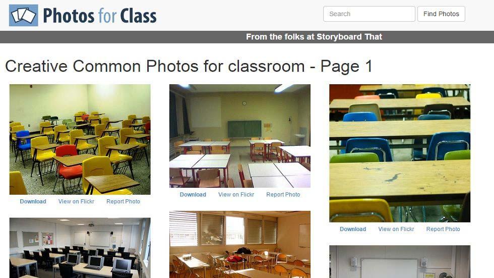 How Teachers Can Find and Download Safe Creative Common Images for use in the Classroom