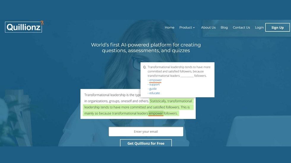 Quillionz the Much-awaited Ai-powered Question-creation Platform is Unveiled