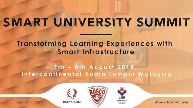 The Smart University Summit: To Move Forward with the Smart Infrastructure