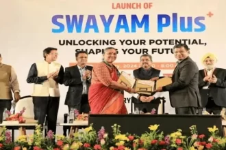 Union Education Minister Unveils Swayam Plus Platform Operated by Iit Madras
